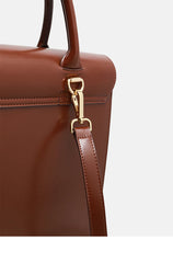 3-in-1 Cowhide Hybrid Convertible Laptop Backpack Handbag