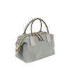 Nylon Leather 2-Way Convertible Mini Handbag